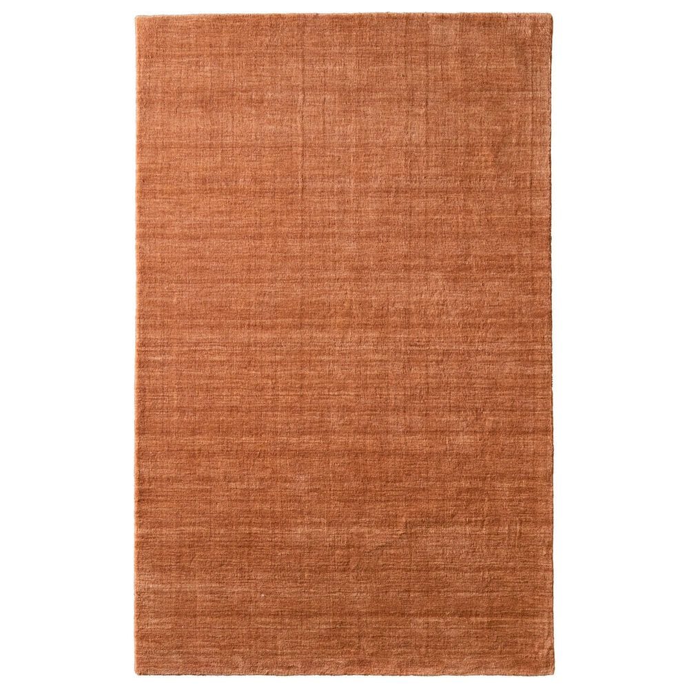 Feizy Luna Orange 8" x 11" Area Rug, , large