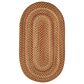 Capel Homecoming 0048-100 9"2" x 13"2" Oval Wheatfield Area Rug, , large