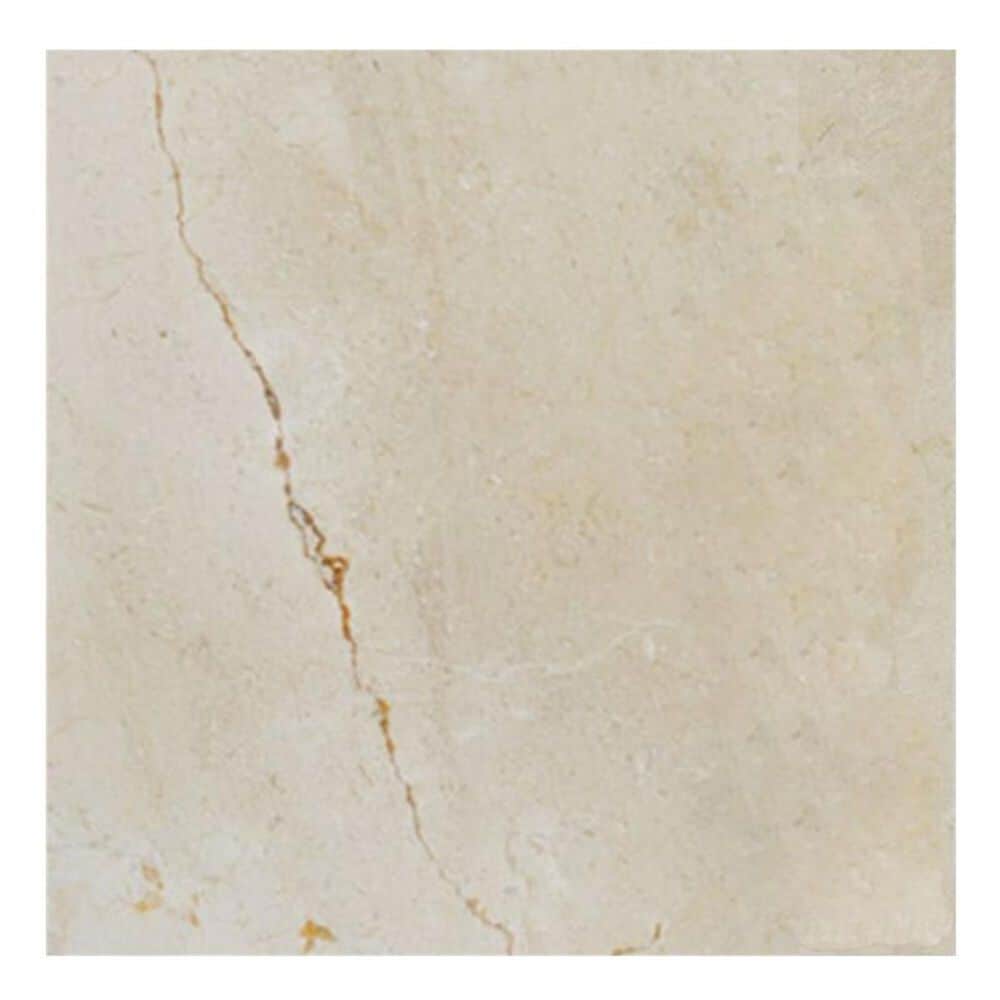 MS International Marble Crema Marfil Select 12" x 12" Polished Natural Stone Tile, , large