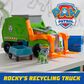 PAW Patrol PAW Patrol Rocky"s Crush N" Roll Recycling Truck Vehicle, , large
