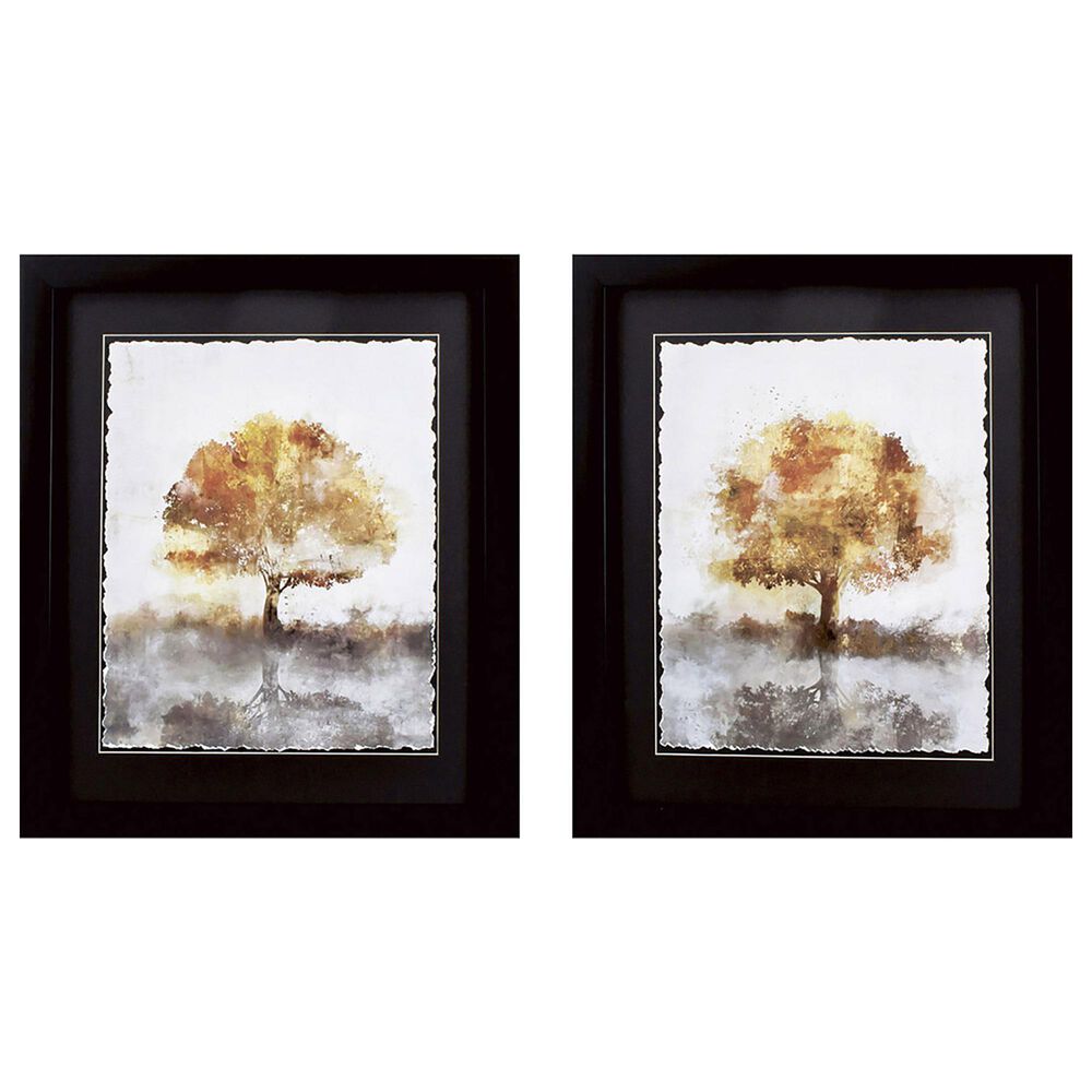 Propac Auburn Breeze Wall Art in Orange (Set of 2), , large