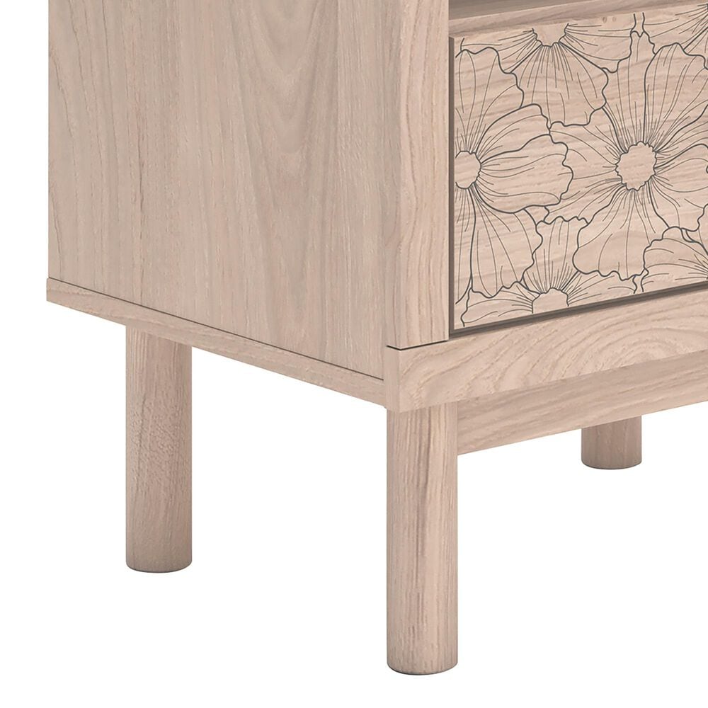 Ashley Arloster 1-Drawer Nightstand in Tan, , large