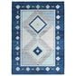 Dalyn Rug Company Phoenix 1"8" x 2"6" Denim Indoor/Outdoor Area Rug, , large