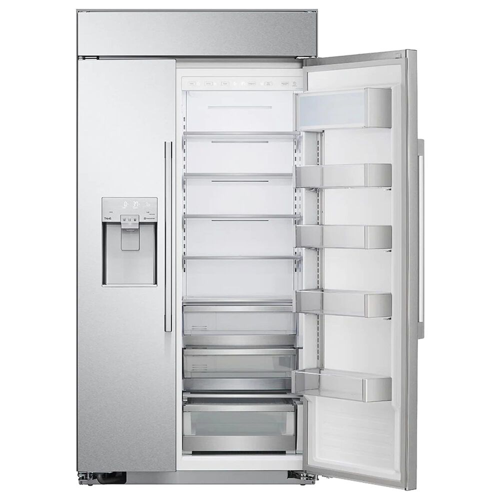 LG Studio 26 Cu. Ft. Side-by-Side Refrigerator in Stainless Steel, , large