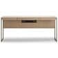 BDI Sequel Studio Computer Desk in Neo Oak and Bronze, , large