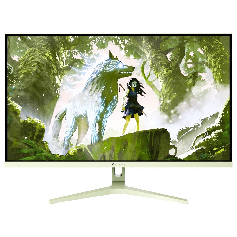 Arozzi Nova 32" IPS 180Hz Gaming Monitors in Forest Green, , large