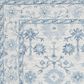 Safavieh Micro-Loop MLP276M 5" x 8" Blue and Ivory Area Rug, , large