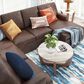 Ashley McDowlan 3-Piece Stationary Left Facing Sectional with Chaise in Coffee, , large