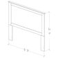 Lemoore Essential Queen/Full Panel Headboard in Soiid Black, , large