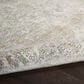 Nourison Starry Nights STN03 10" x 13" Silver and Cream Area Rug, , large