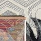 Safavieh Barbados Tropical Botanical 6"6" Square Grey and Gold Indoor/Outdoor Area Rug, , large