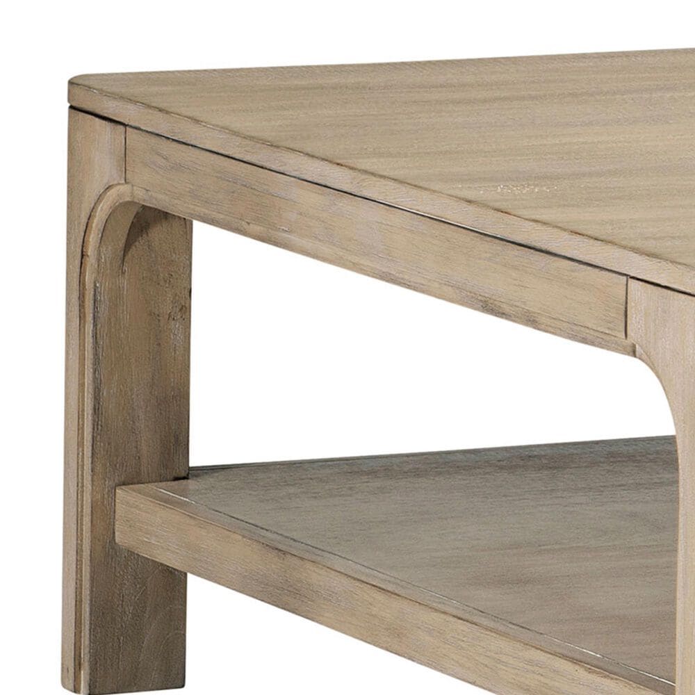 Pacific Landing Solano Square Coffee Table in Weathered Mango, , large