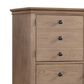 Riva Ridge Oxford 4-Drawer Chifferobe in Tan, , large