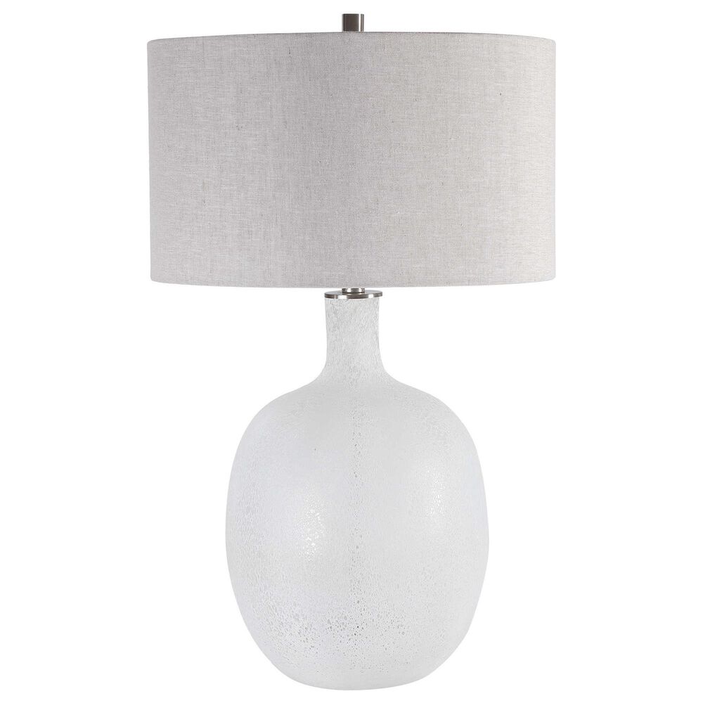 Uttermost Whiteout Table Lamp in Aged White, , large