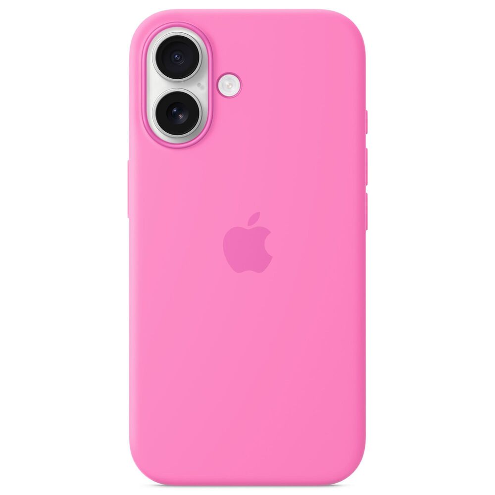 Apple Silicone Case with MagSafe for iPhone 16 in Peony, , large