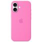 Apple Silicone Case with MagSafe for iPhone 16 in Peony, , large