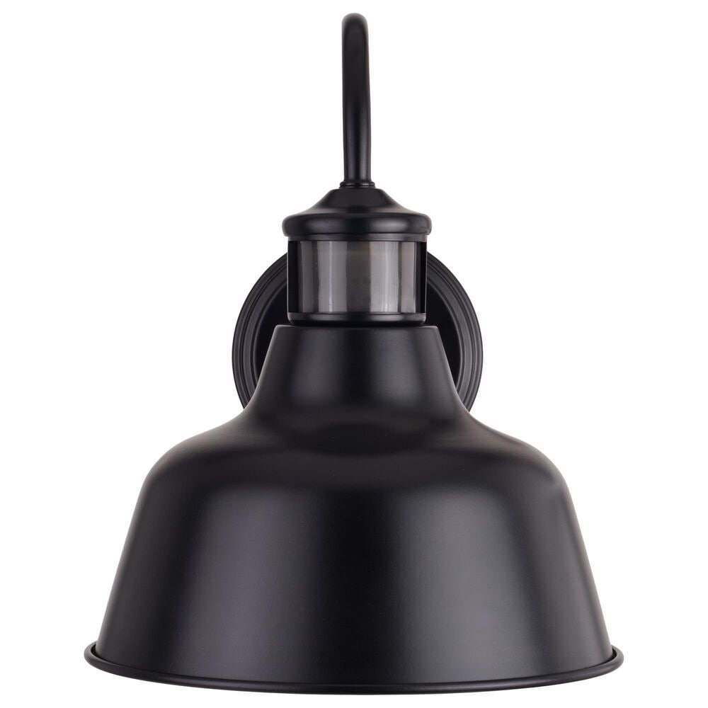 Vaxcel Cody 1-Light Outdoor Motion Sensor Wall Sconce in Dark Bronze and Light Gold, , large