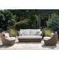 Ashley Double Point 3-Piece Patio Conversation Set in Beige, , large