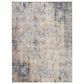 Nourison Rustic Textures RUS01 9"3" x 12"9" Grey and Beige Area Rug, , large
