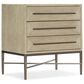 Hooker Furniture Cascade 3-Drawer Nightstand with USB Ports in Terrain, , large