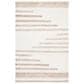 Safavieh Natura NAT720A 6" Round Ivory and Brown Area Rug, , large