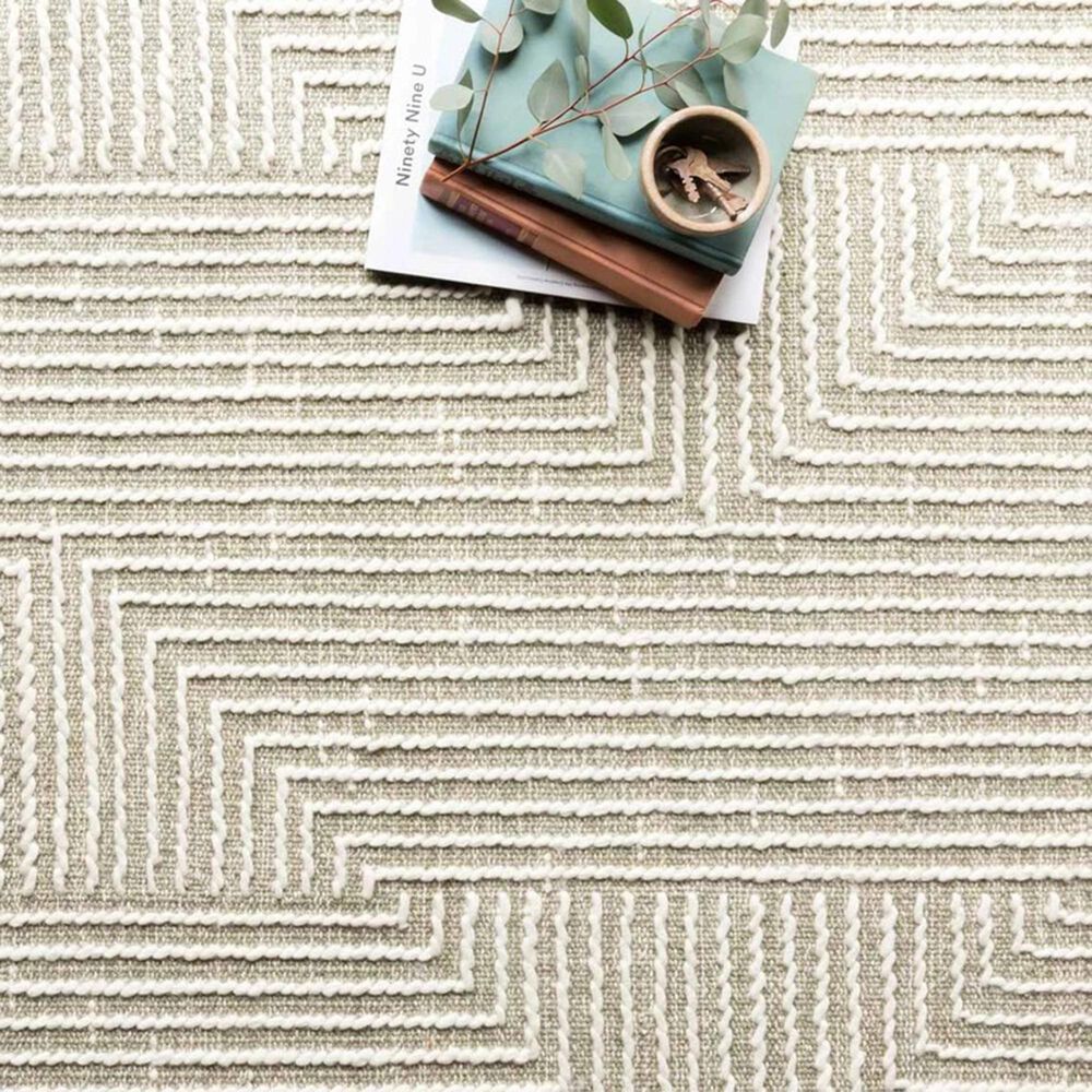 Magnolia Home Newton NET-04 5&#39; x 7&#39;6&quot; Sage and Ivory Area Rug, , large