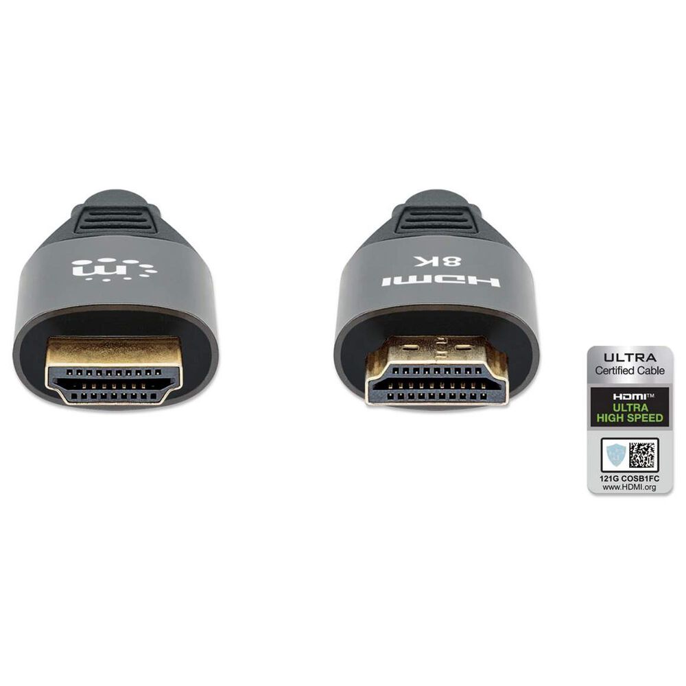 Manhattan 10&#39; 8K HDMI Cable with Ethernet in Black, , large
