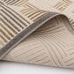 Central Oriental Fontana Halden 3"1" x 5"3" Cream and Brown Area Rug, , large