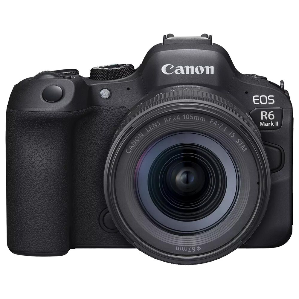 Canon EOS R6 Mark II Body Mirrorless Digital Camera with RF24-105mm F4-7.1 IS STM Lens in Black, , large
