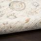 Nourison Antique Fusion ANF04 Ivory and Multicolor 2"2" x 10" Runner, , large