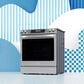 Midea 6.3 Cu. Ft. 5-Burner Smart Slide-In Electric Range in Stainless Steel, , large