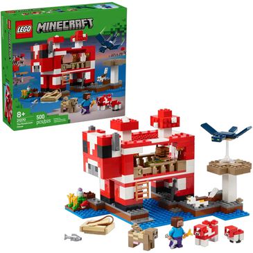 LEGO Minecraft The Mooshroom House, , large