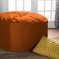 Jaxx 4" Round Bean Bag with Removable Cover in Mandarin, , large