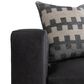 Bernhardt Noel Leather Club Chair in Grey, , large