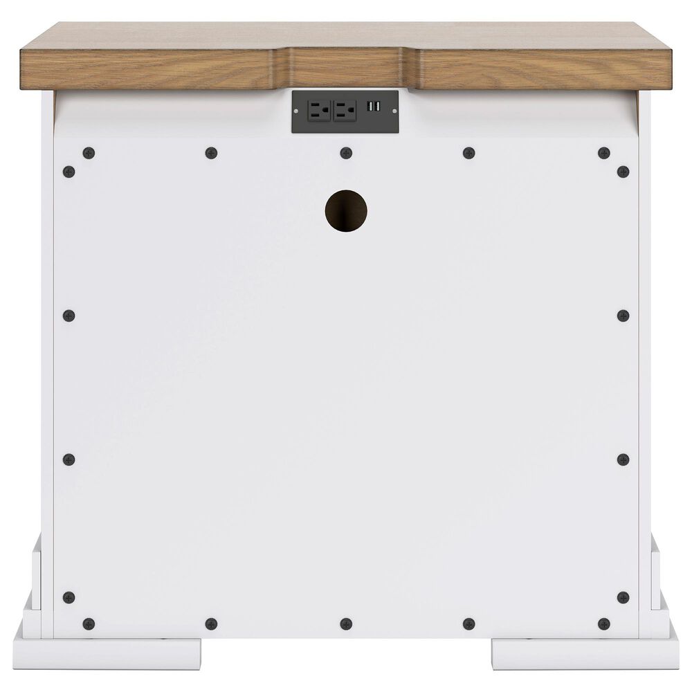 Ashley 4-Piece Queen Bedroom Set in White, , large