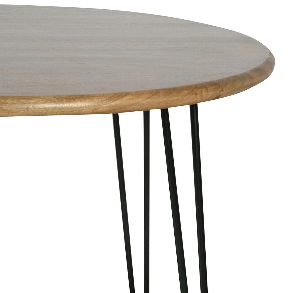 Waltham Urban Archive Brennan Dining Table in Golden and Black - Table Only, , large