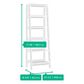 Living Essentials 5-Shelf Bookcase in Jamocha, , large