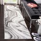 Safavieh Craft CFT819G 2"3" x 10" Grey and Silver Runner, , large