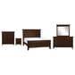 Fleming Furniture Co. Brentwood 5-Piece Queen Panel Bedroom Set in Walnut, , large