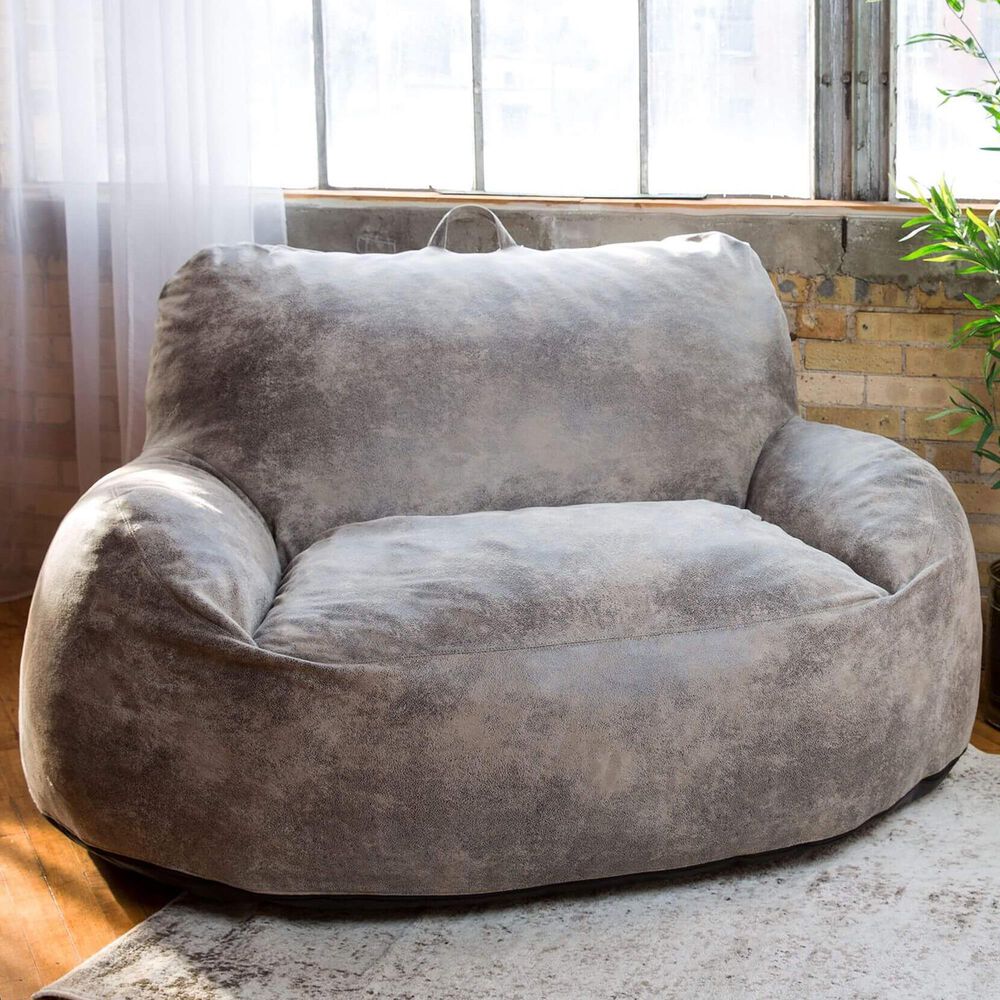 37B Serene Nestle Loveseat in Cement Blazer, , large