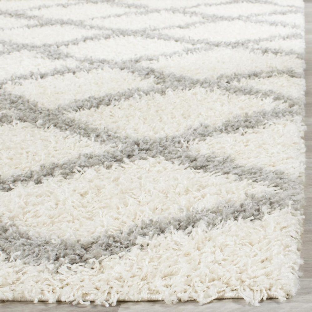 Safavieh Dallas Shag SGD258F-10 10&#39; x 14&#39; Ivory/Grey Area Rug, , large