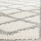 Safavieh Dallas Shag SGD258F-10 10" x 14" Ivory/Grey Area Rug, , large