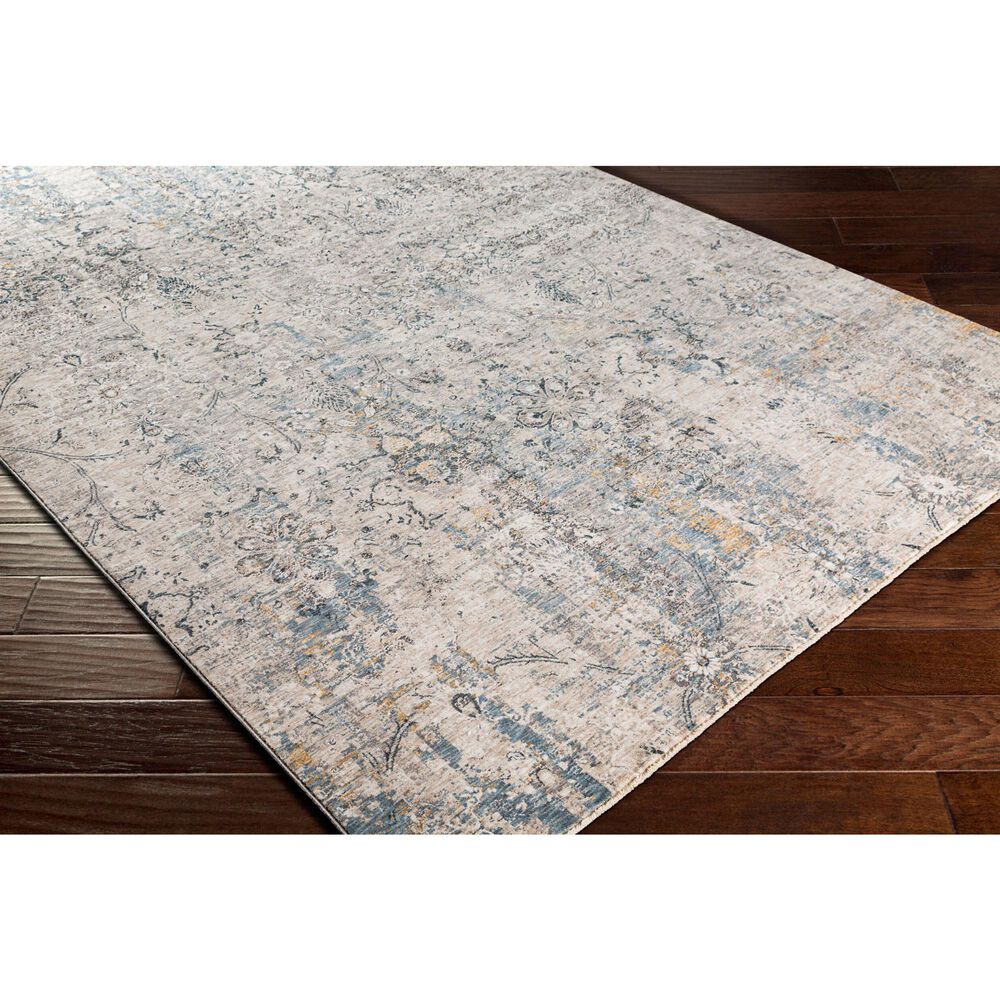 Surya Cardiff CDF-2300 Light Gray, Charcoal, Light Beige, Tan and Dark Blue 12' x 15' Area Rug, , large
