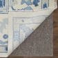 Feizy Karina 3"6" x 5"6" Ivory and Blue Area Rug, , large