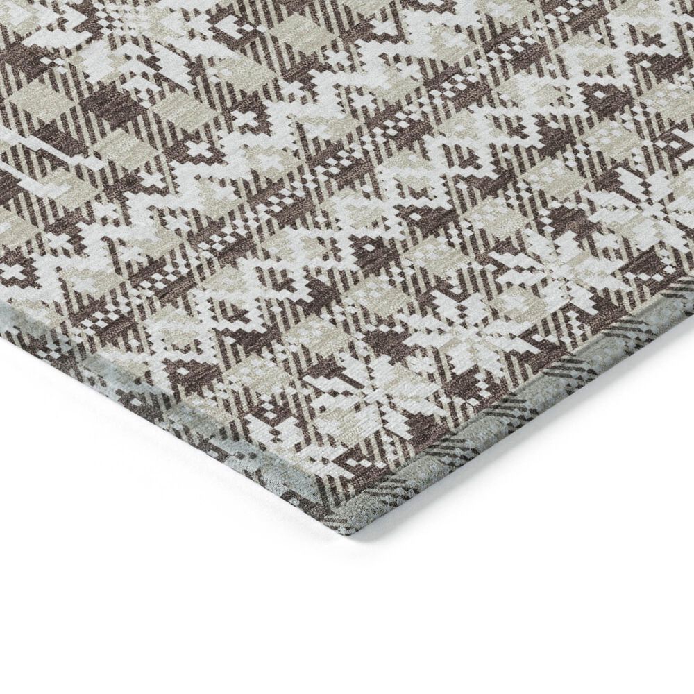 Dalyn Rug Company Wonderland WN28 1&#39;8&quot; x 2&#39;6&quot; Brown Indoor/Outdoor Area Rug, , large