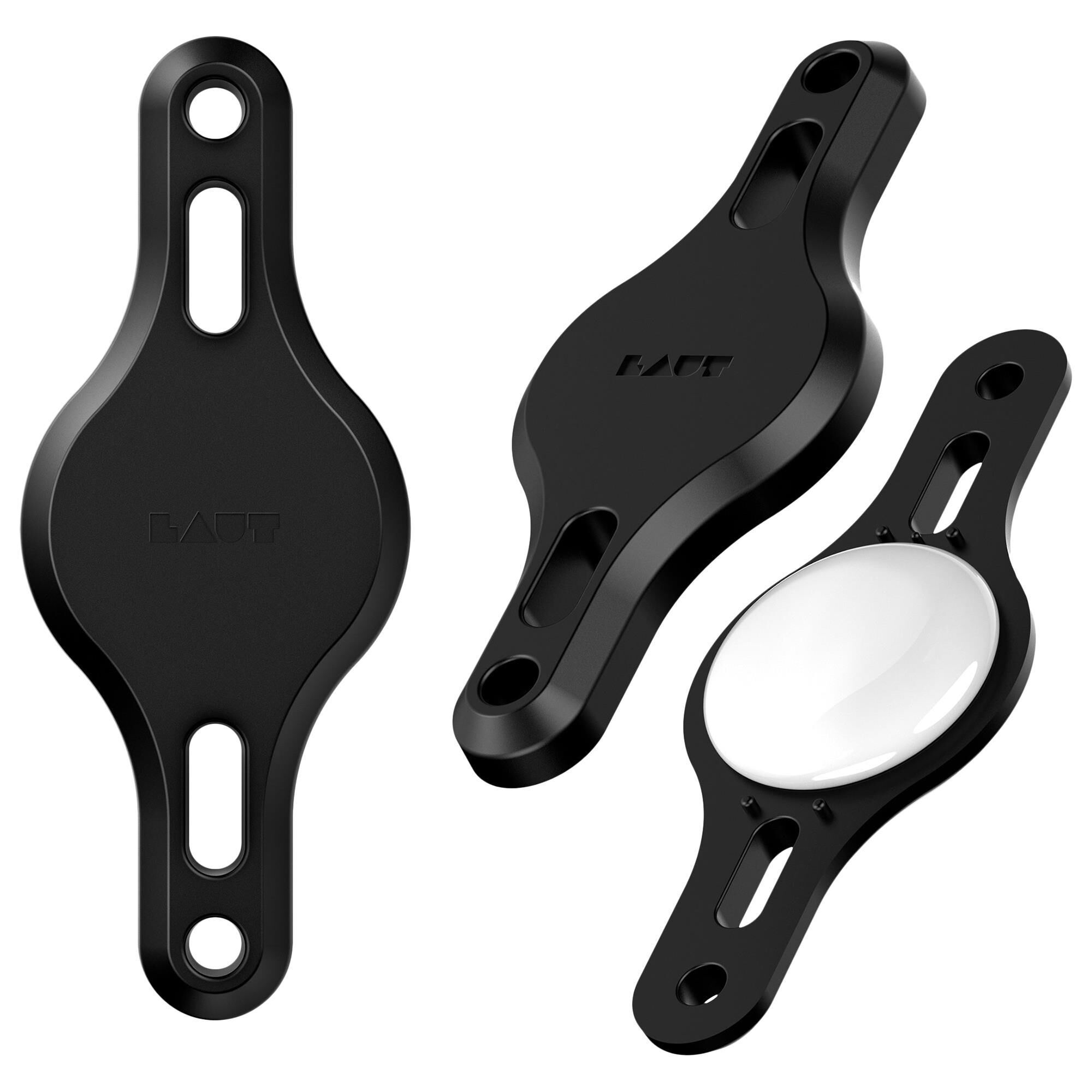 Laut Bike Bottle Mount for Apple AirTag in Black NFM