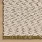 Magnolia Home Betty 8"6" x 11"6" Ivory and Green Area Rug, , large