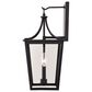 Vaxcel Cottage Grove 2-Light Outdoor Wall Sconce in Matte Black, , large
