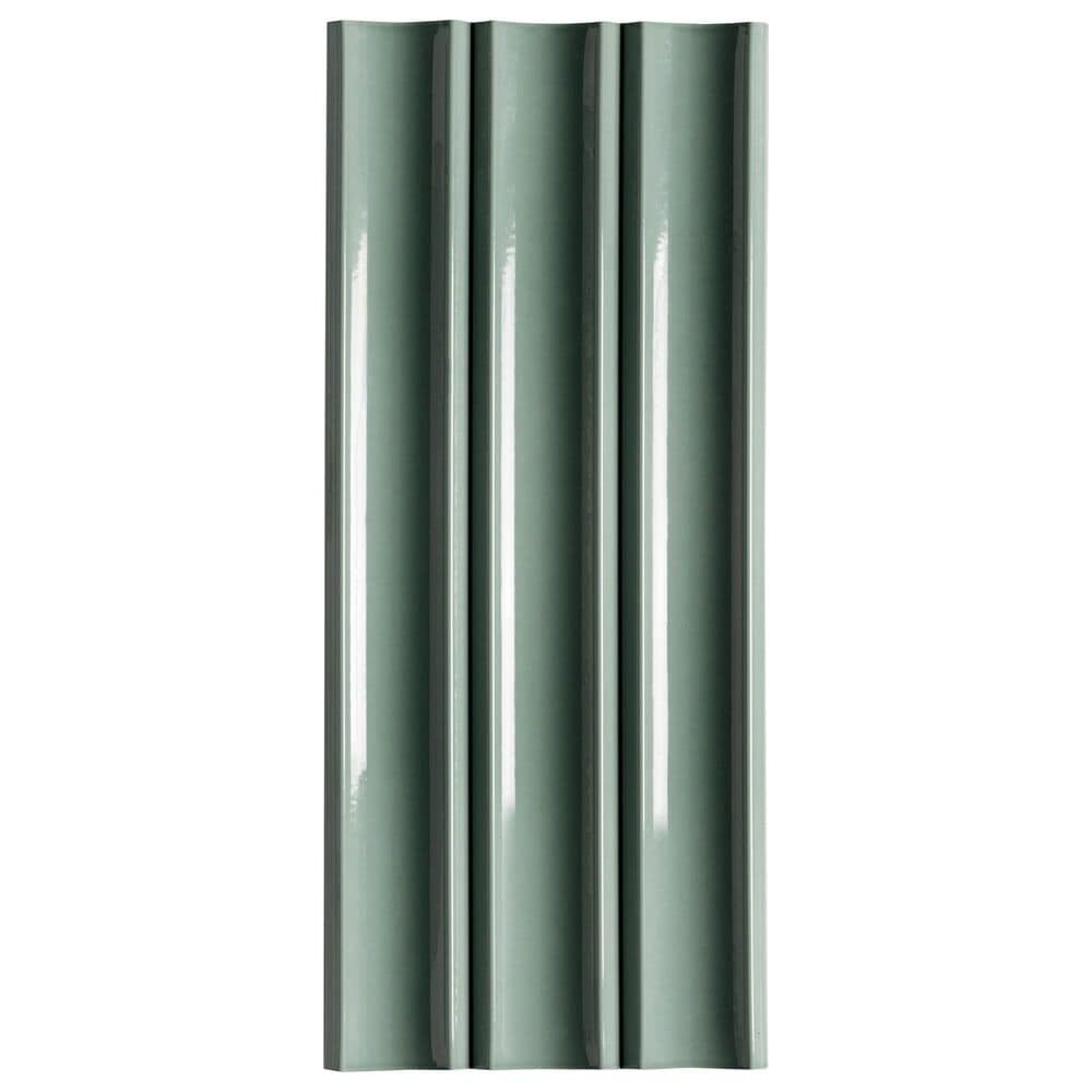Emser Tubage Aloe 7" x 16" Porcelain Tile, , large