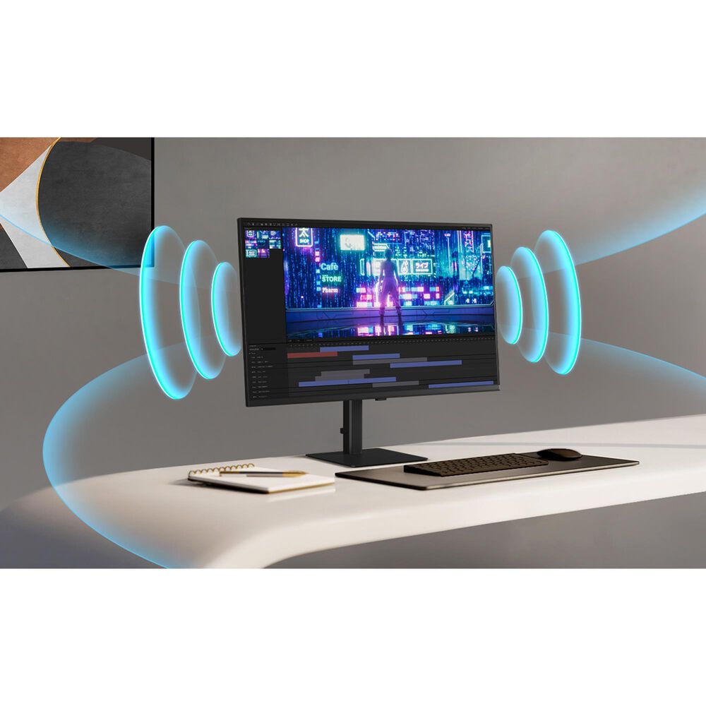 Samsung 32&quot; ViewFinity S7 &#40;S70D&#41; 4K UHD IPS HDR10 Monitor with Speakers in Black, , large